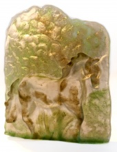 Sculpture en verre - Cheval